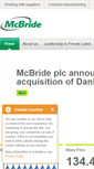 Mobile Screenshot of mcbride.co.uk